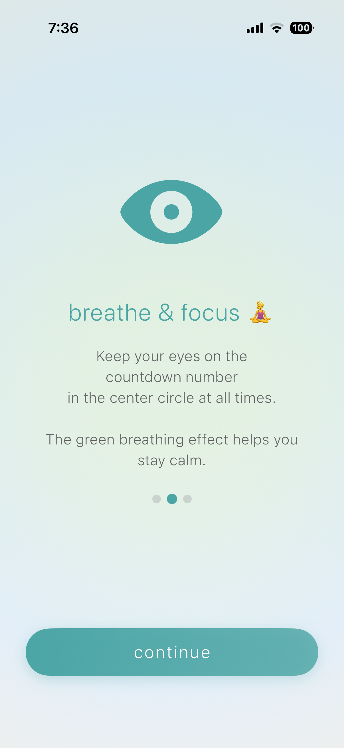 FocusBender Training Session